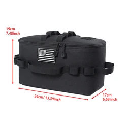 Bolsa organizadora para utensilios de cocina outdoor plegable