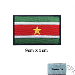 Parche táctico bordado bandera Nepal con velcro para brazo