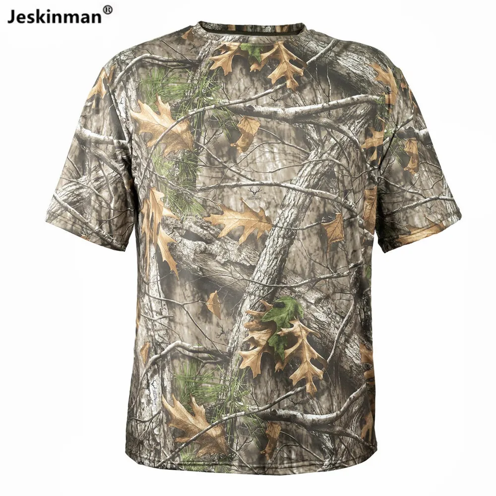 Camisa táctica Woodland ripstop camuflaje secado rápido UV - imagen 2
