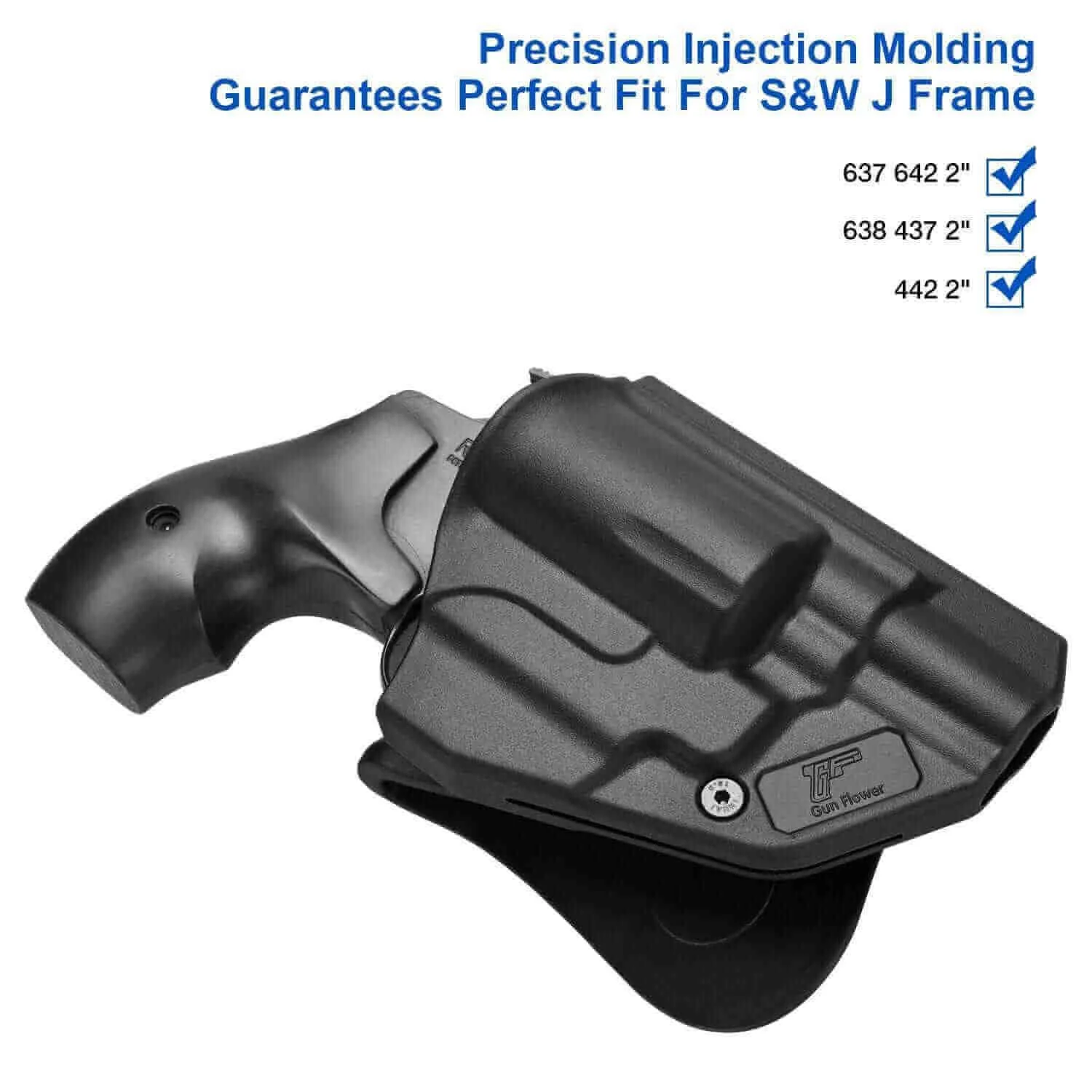 Funda extracción rápida S&W J Frame 2" diestro - imagen 4