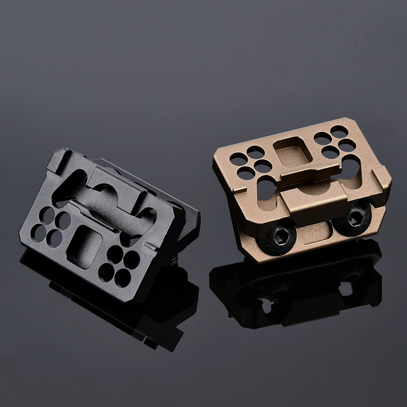 Base de montaje M-LOK KEYMOD para linterna táctica WADSN