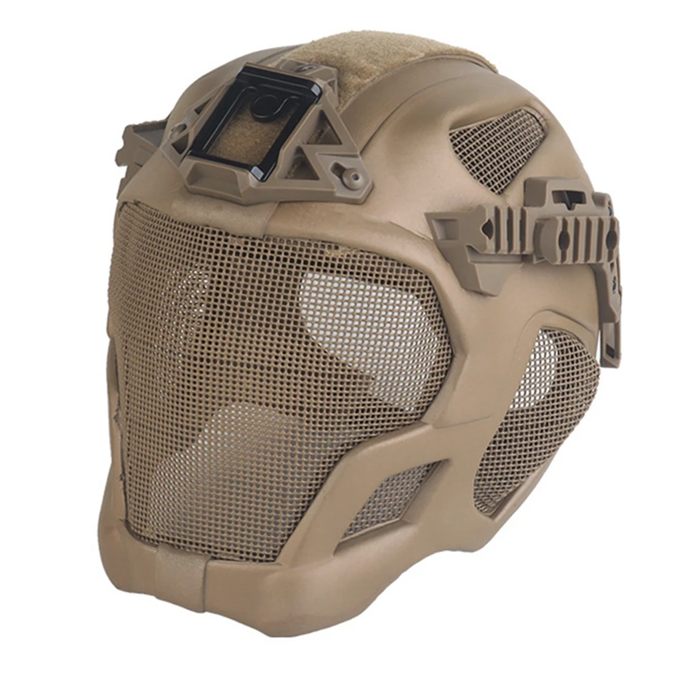 Máscara Táctica de Protección Facial de Malla de Acero - imagen 4