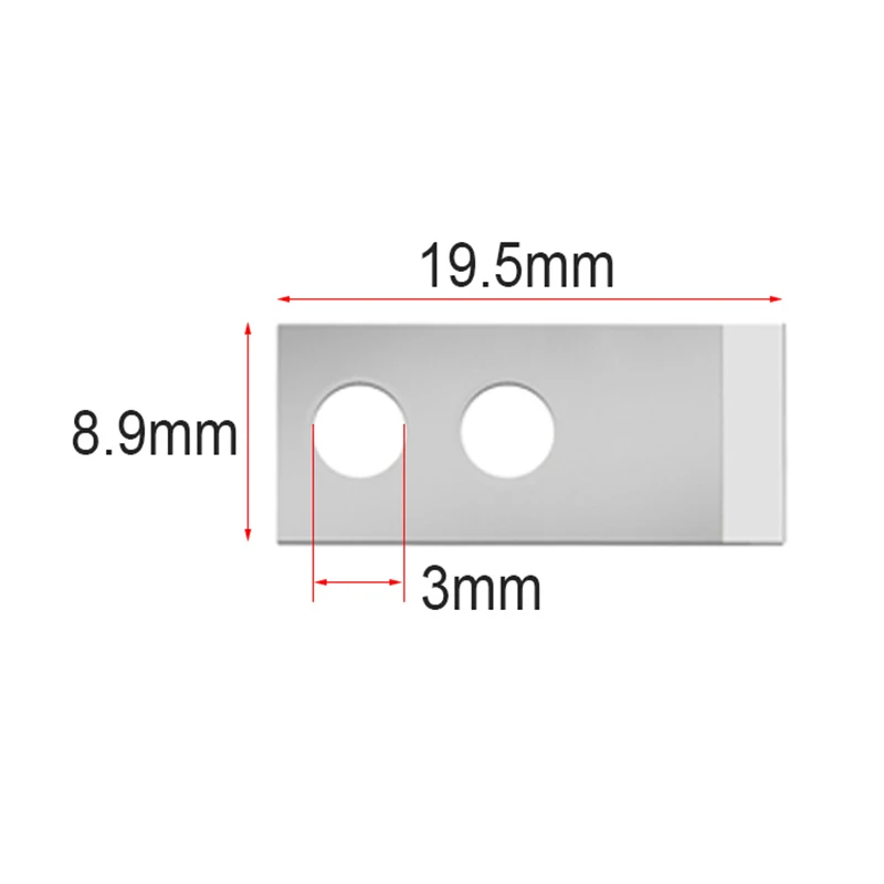 Cuchilla repuesto pelacables RJ45 – Acero alta velocidad - imagen 3