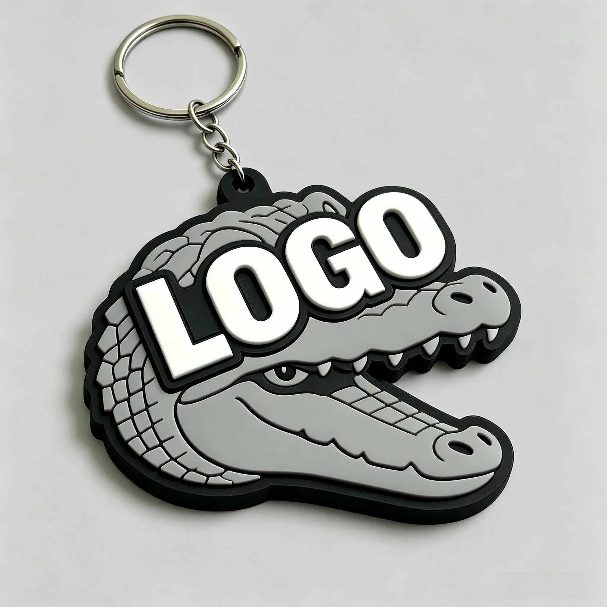 Llavero de silicona PVC suave con logotipo personalizado para regalo - imagen 3
