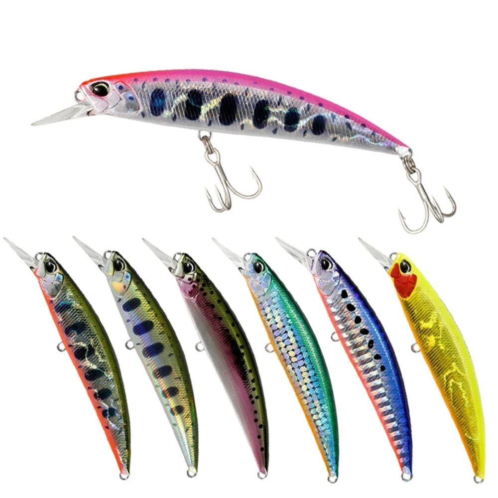 RYUKI 95S Jerkbait Señuelo Hundimiento Wobbler para Trucha - imagen 5