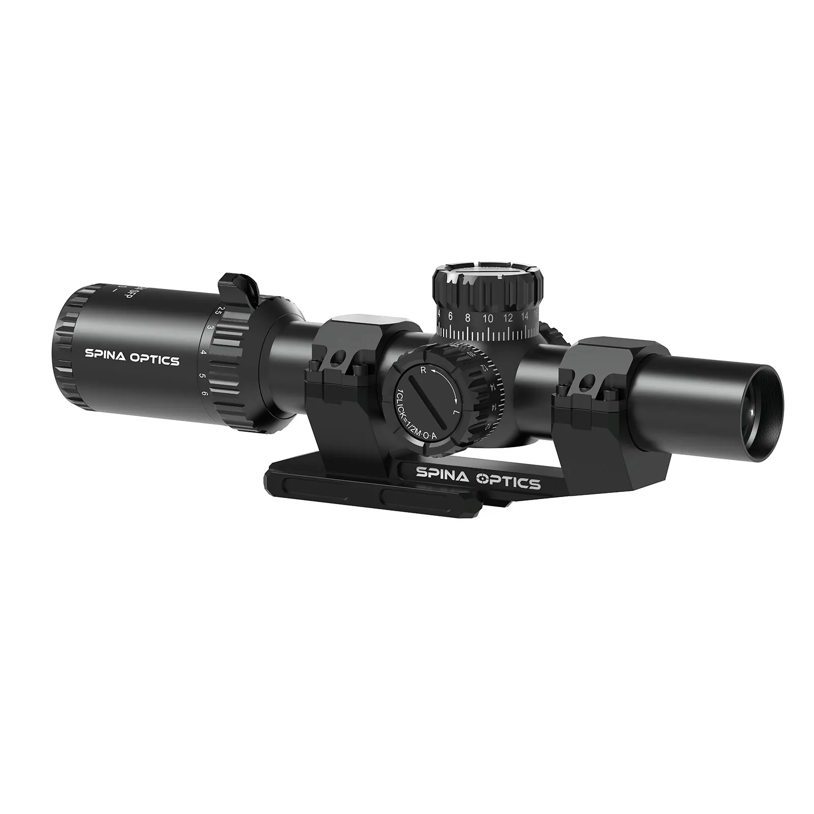 SPINA OPTICS Mira visor LPVO con lente ED y montura Picatinny - imagen 2
