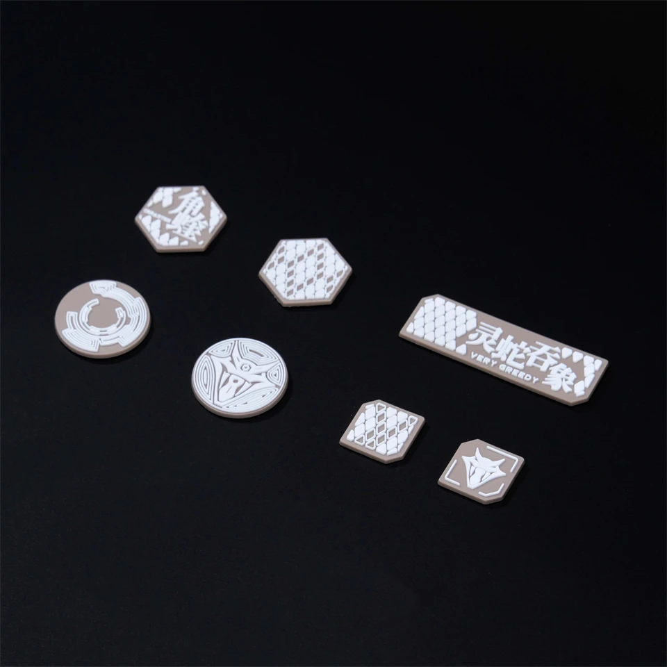 Parche táctico luminoso PVC con cuernos – Brilla en la oscuridad - imagen 5
