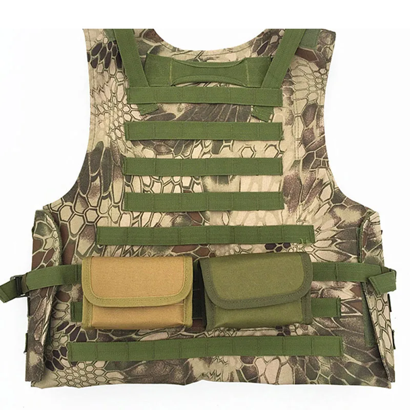 Porta cartuchos táctico MOLLE redondo para escopeta con velcro caza - imagen 2