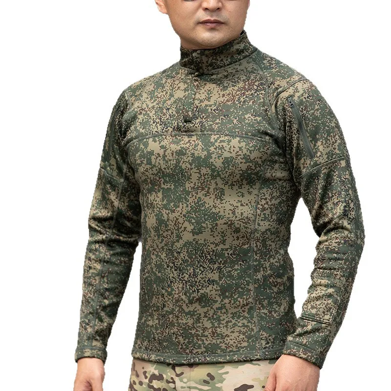 Traje de camuflaje EMR de manga larga con aislamiento de felpa - imagen 5