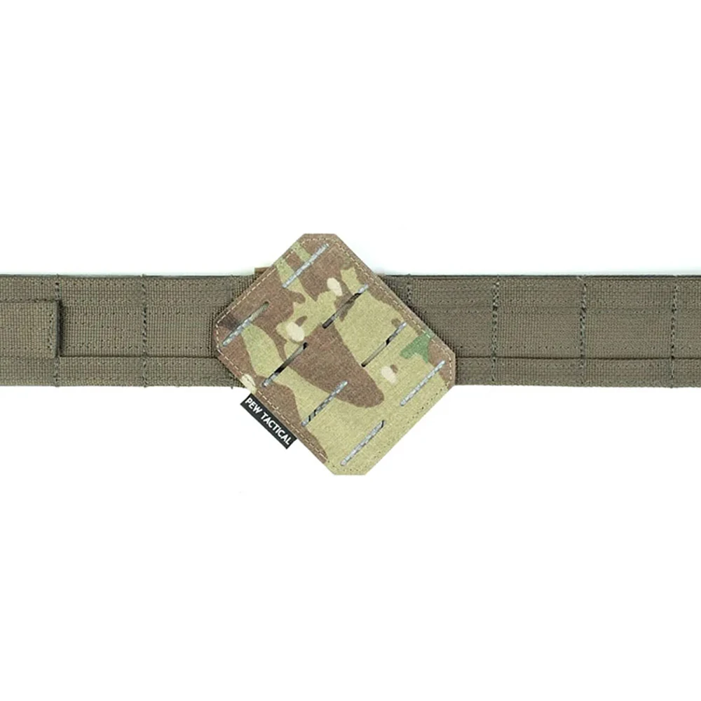 Montaje inclinado de adaptador Molle para cinturón táctico