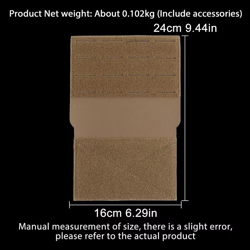Panel de expansión MOLLE para chaleco caza camuflaje corte láser - imagen 5