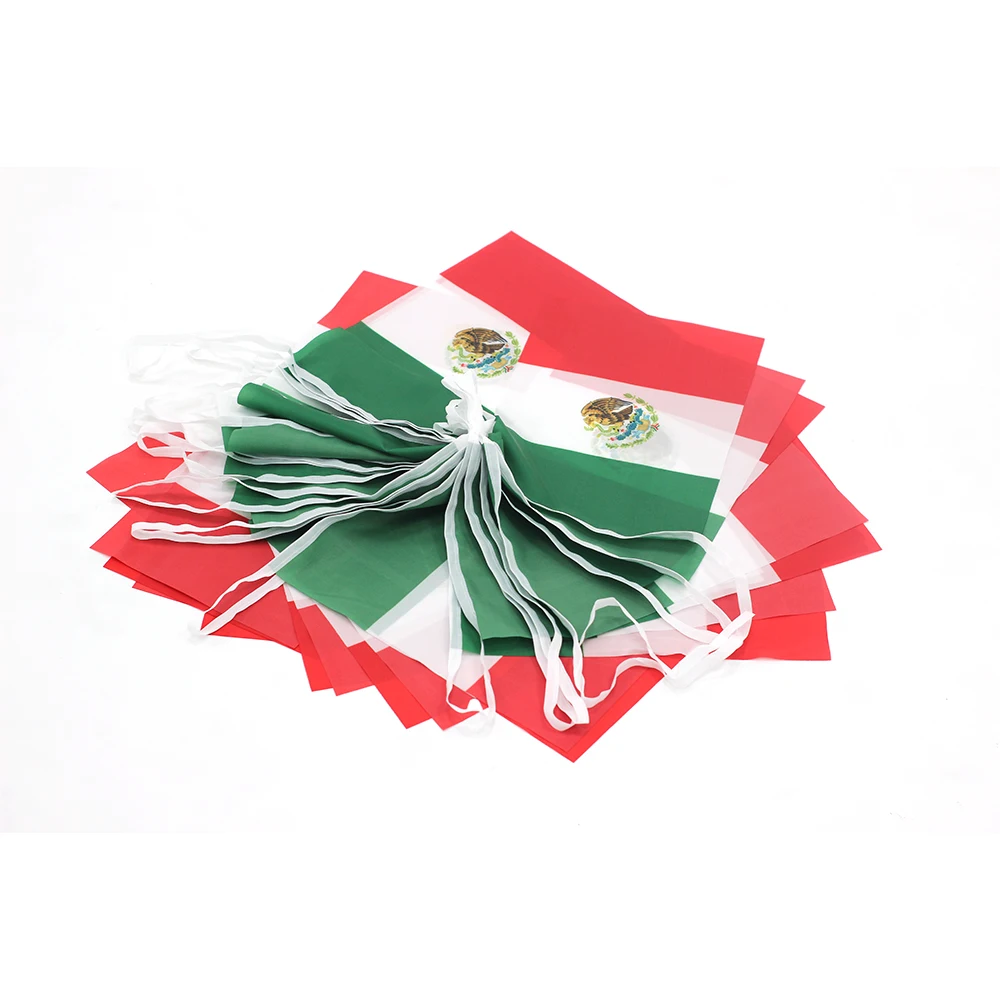 FLAGLINK Banderines México cuerda mexicana para fiestas y festivales - imagen 4