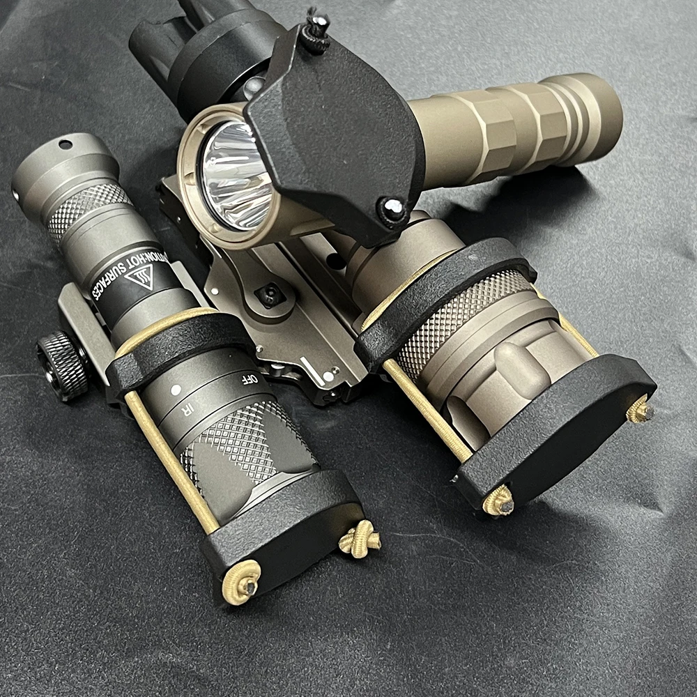 Protector de lente para linterna táctica M300 M600 - imagen 5