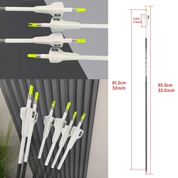 Flechas de carbono 3K para tiro con arco, spine 250-400