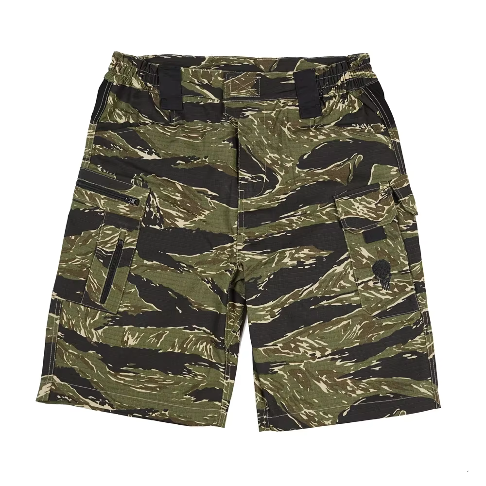 Pantalones cortos tácticos MK2 camuflaje arena – verano militar holgados - imagen 3