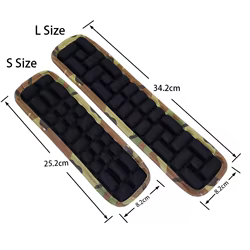 Chaleco táctico modular con almohadillas de hombro y cojín de aire
