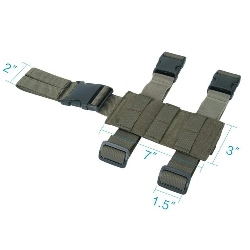Funda táctica universal de pistola ajustable en pierna izquierda/derecha - imagen 4