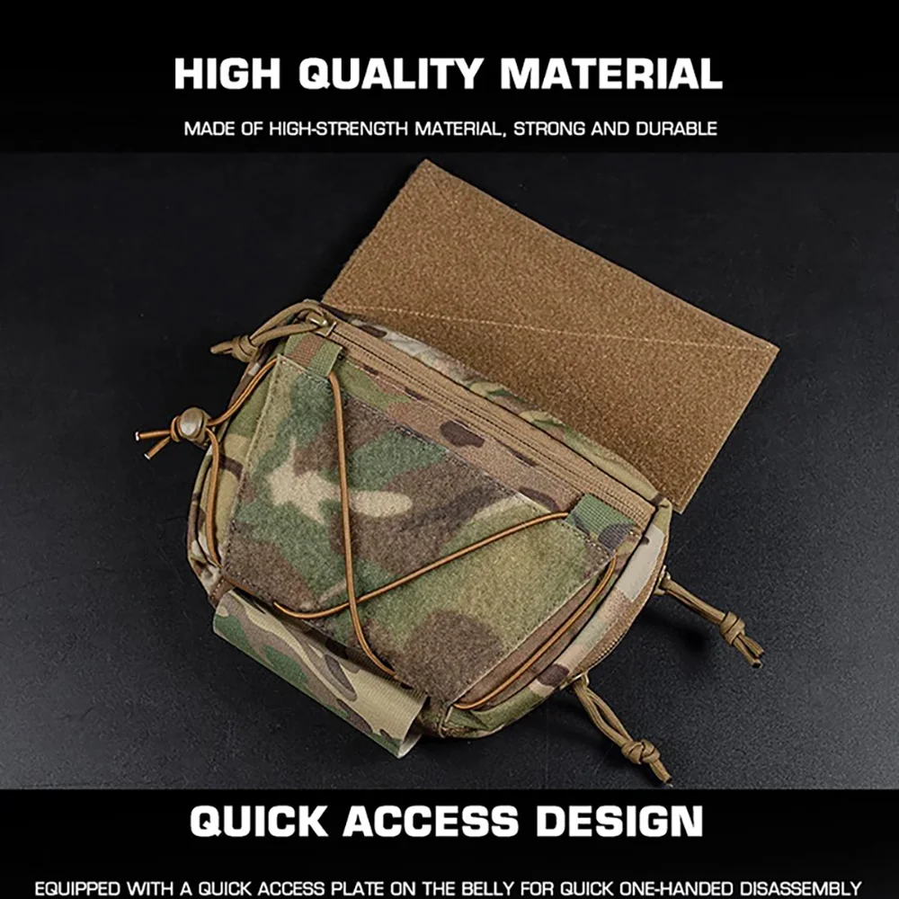 Chaleco Táctico con Pechera MOLLE y Riñonera Extraíble - imagen 4
