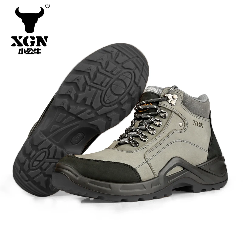XGN Botas Tácticas Impermeables – Piel de Vaca Desert Trekking Hombre - imagen 4