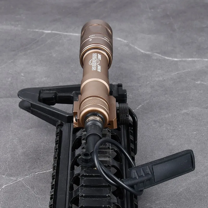 WADSN M600 linterna estroboscópica LED blanca Picatinny Airsoft