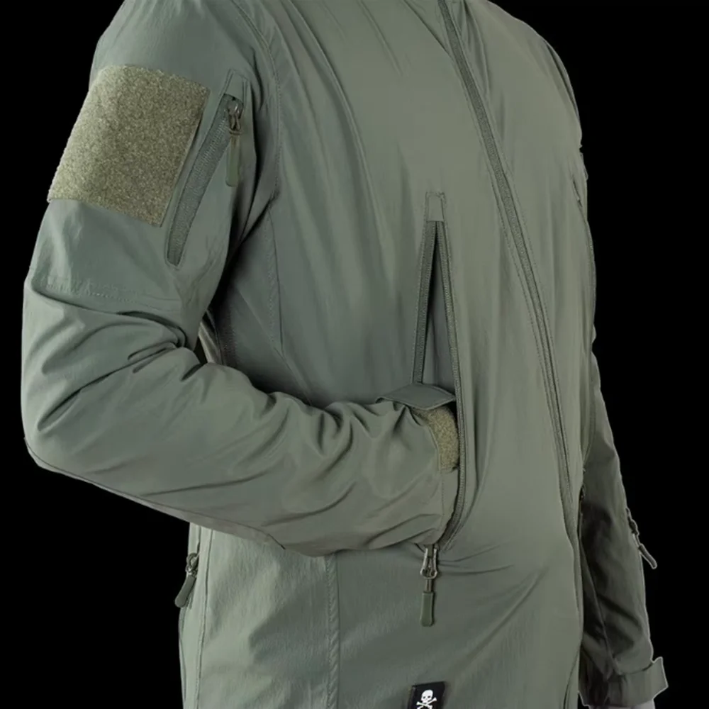 Chaqueta táctica Tr RG Light Cavalry softshell impermeable capucha - imagen 4
