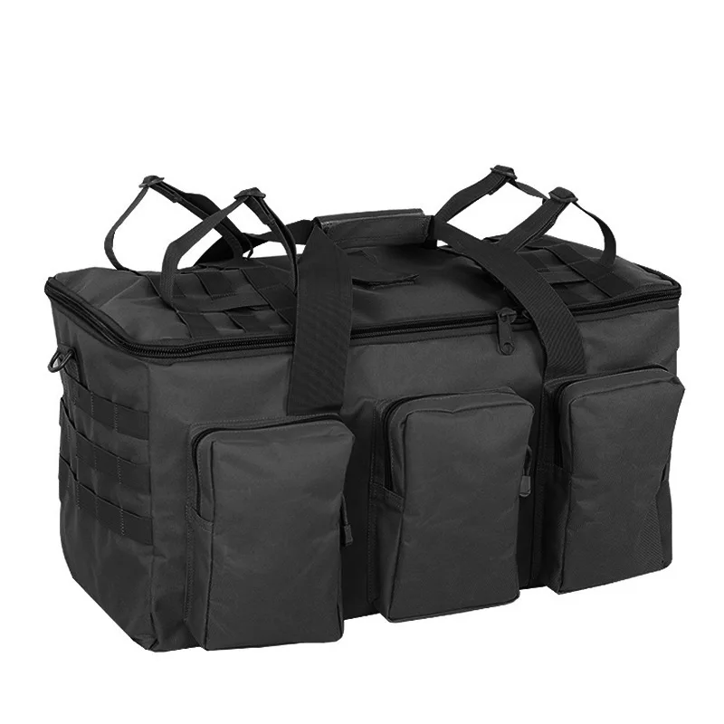 Bolsa táctica de lona para viaje, trekking, gimnasio y fin de semana