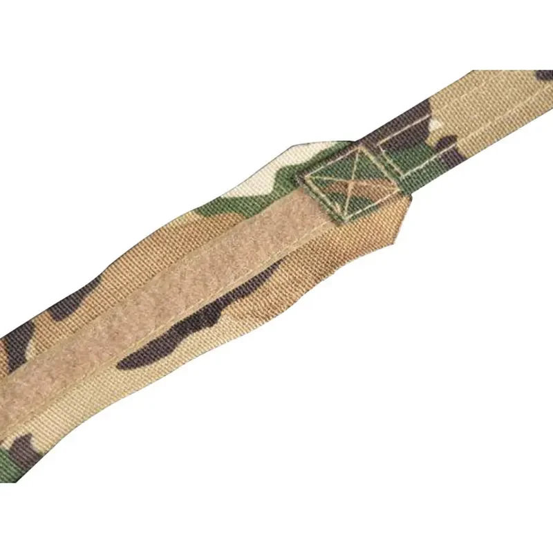 Correa tactica nailon detalle patrón CAMO