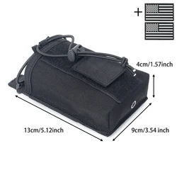 Bolsa para walkie talkie MOLLE colgante riñonera táctica exterior