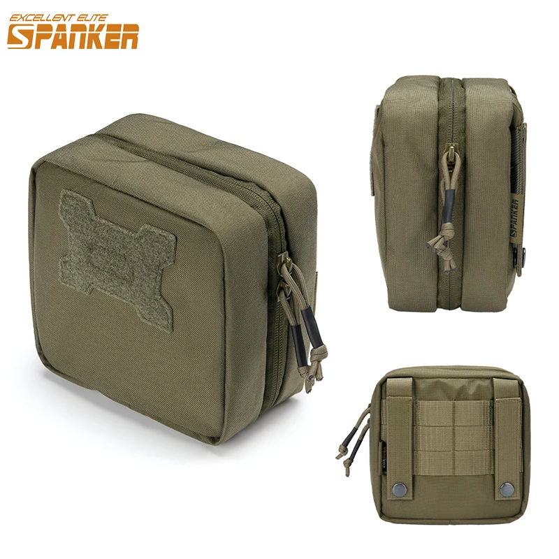 Bolsa táctica MOLLE EDC para herramientas y primeros auxilios