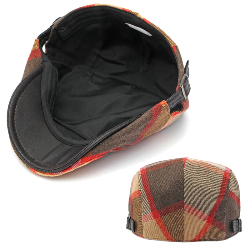 Gorra táctica estilo boina de aviador unisex, pico de pato exterior - imagen 2