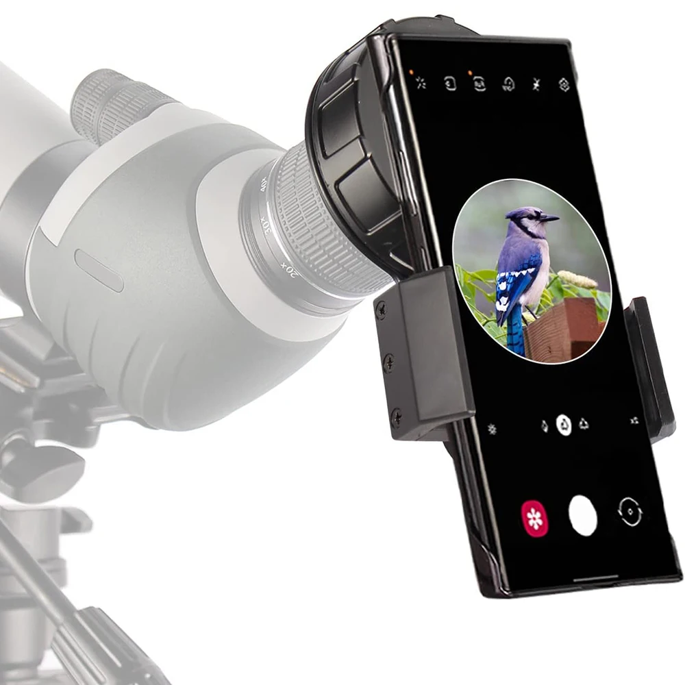 Adaptador smartphone para binocular y telescopio – alineación rápida - imagen 3