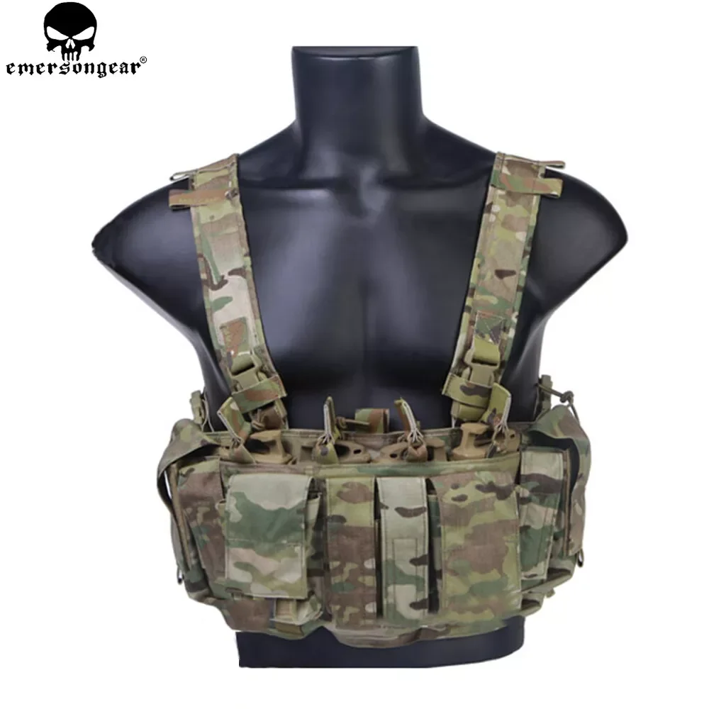 EMERSON GEAR MF UW IV Chest Rig Táctico Ajustable Airsoft Caza - imagen 2