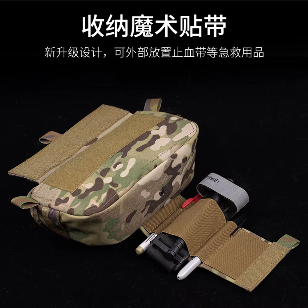 Bolsa táctica de suspensión rápida para portaplacas Airsoft - imagen 4