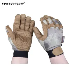EmersonGear Guantes tácticos ligeros camuflaje dedos completos