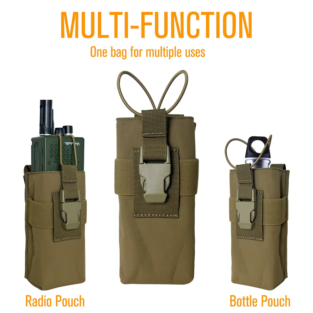 UNIONTAC 500D Bolsa táctica multiusos para radio PRC152/148 y botellas - imagen 2