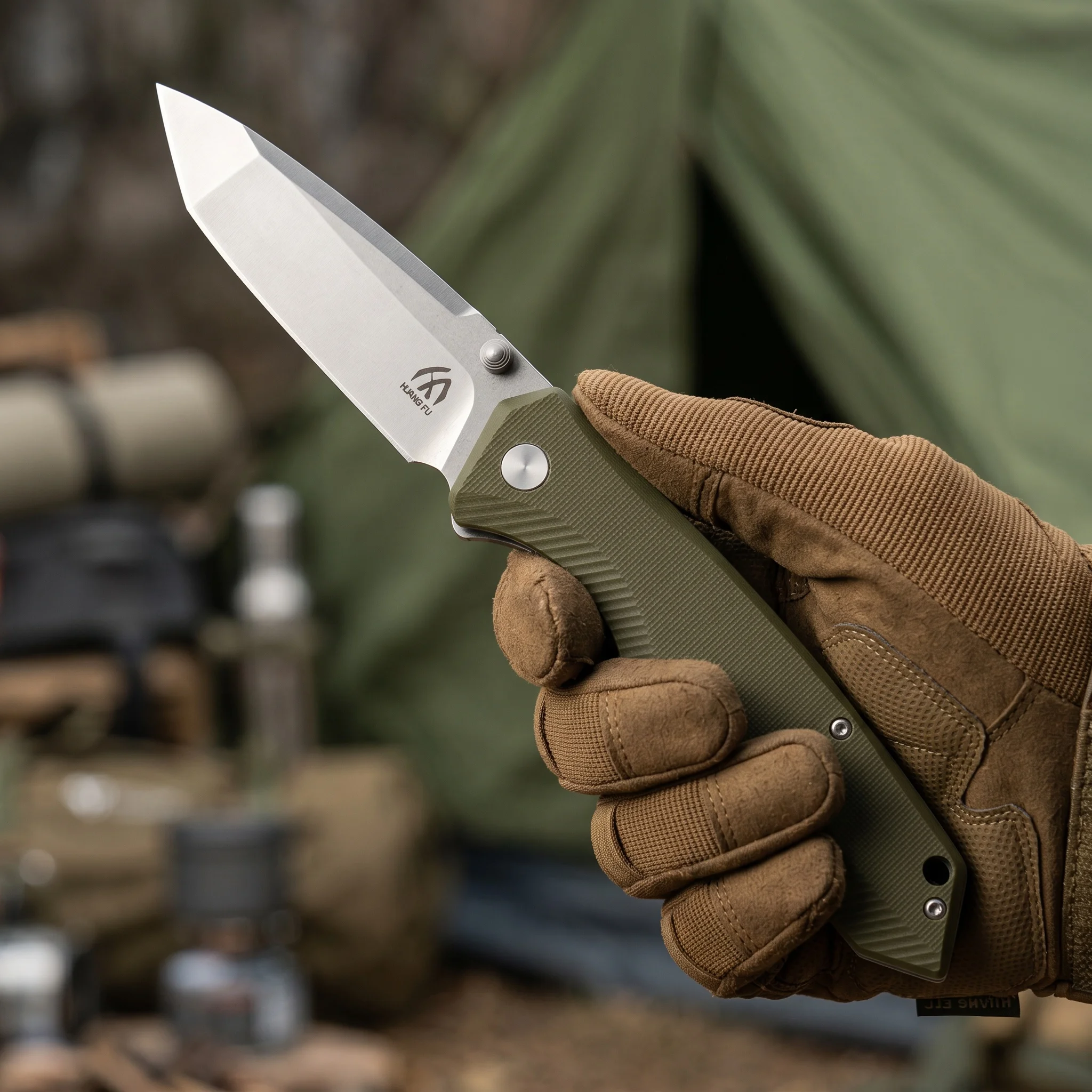 Cuchillo plegable táctico multifunción para uso al aire libre - imagen 3