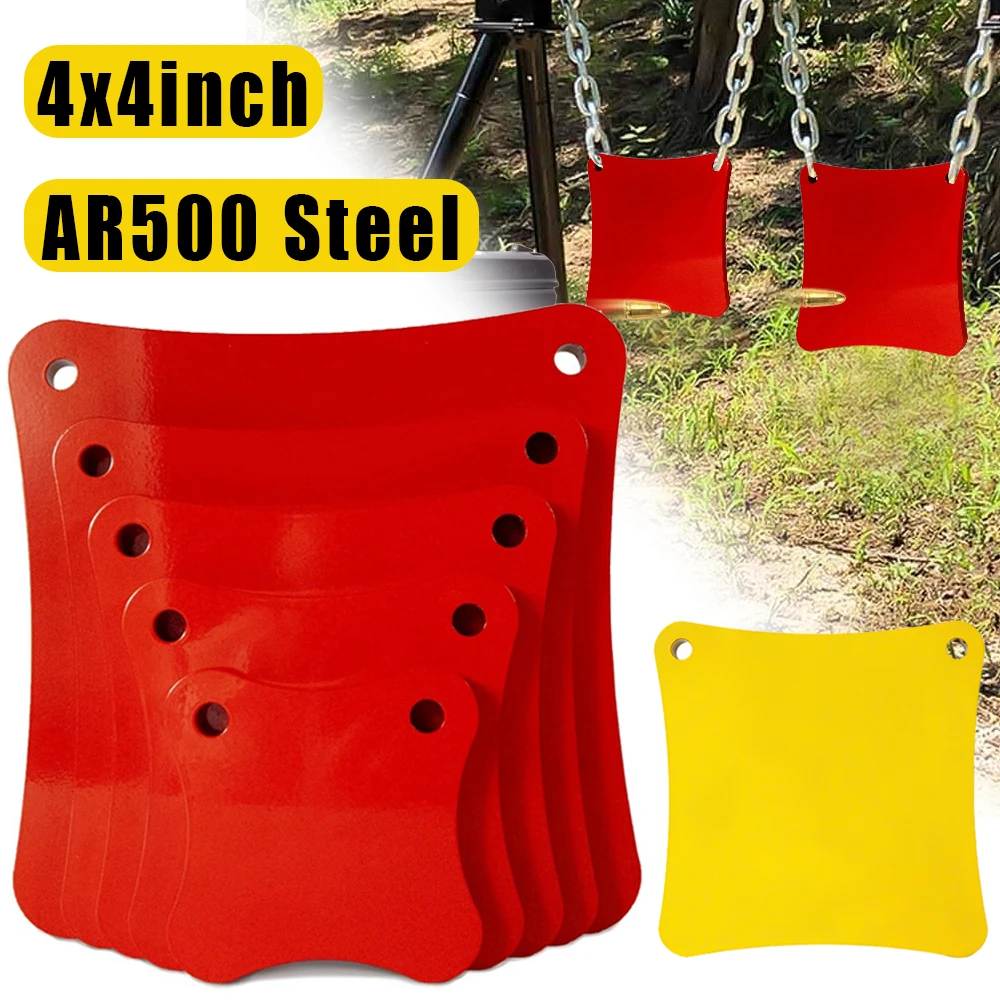 Objetivo de tiro AR500 de acero para pistola y rifle portátil