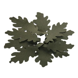 Casco táctico cubierta ghillie 3D camuflaje hojas airsoft