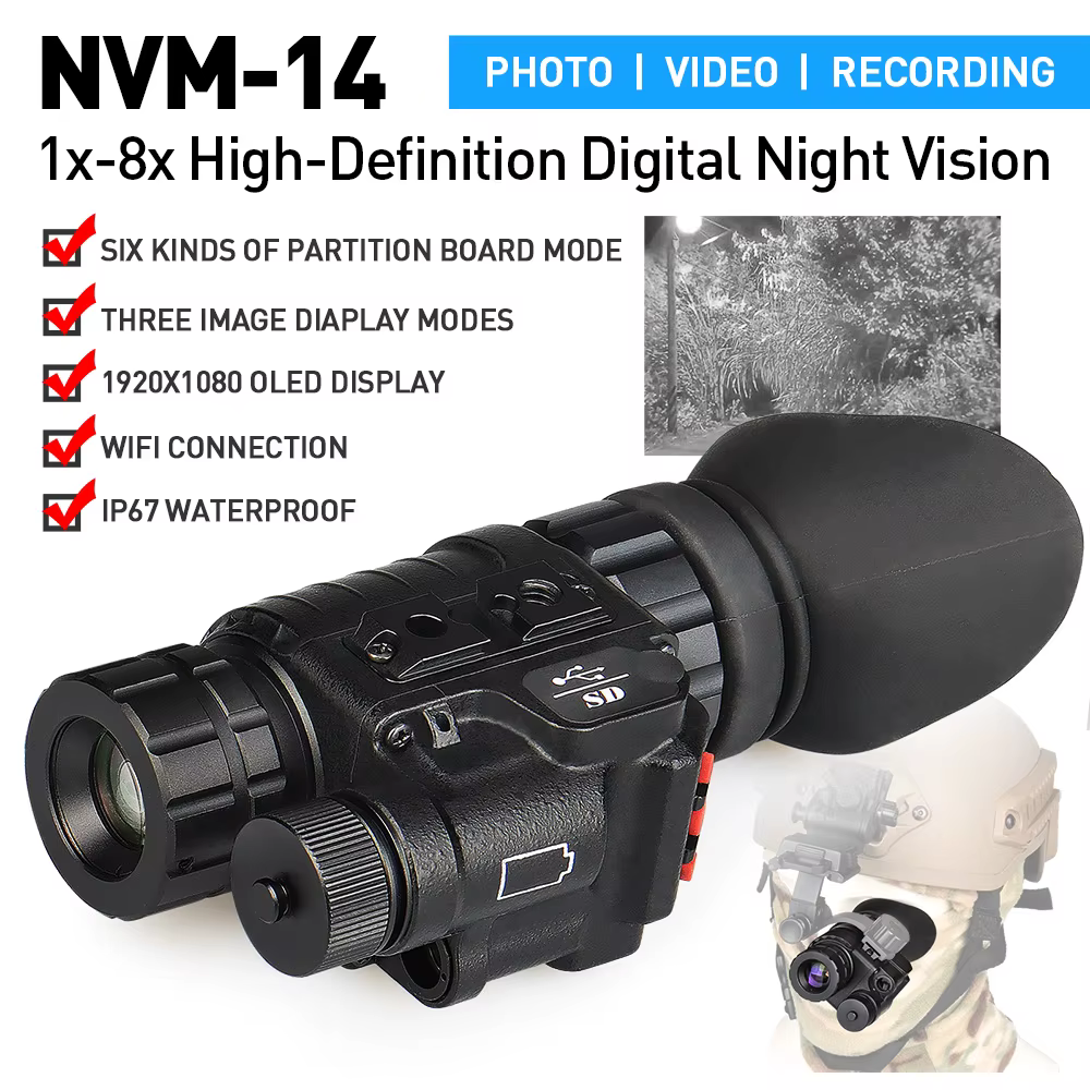 Monocular NVG con ajuste y modo de imagen