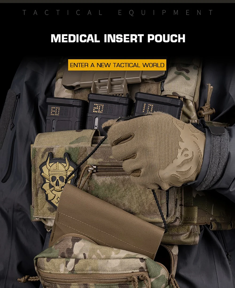 Bolsa interior médica compacta con acceso rápido