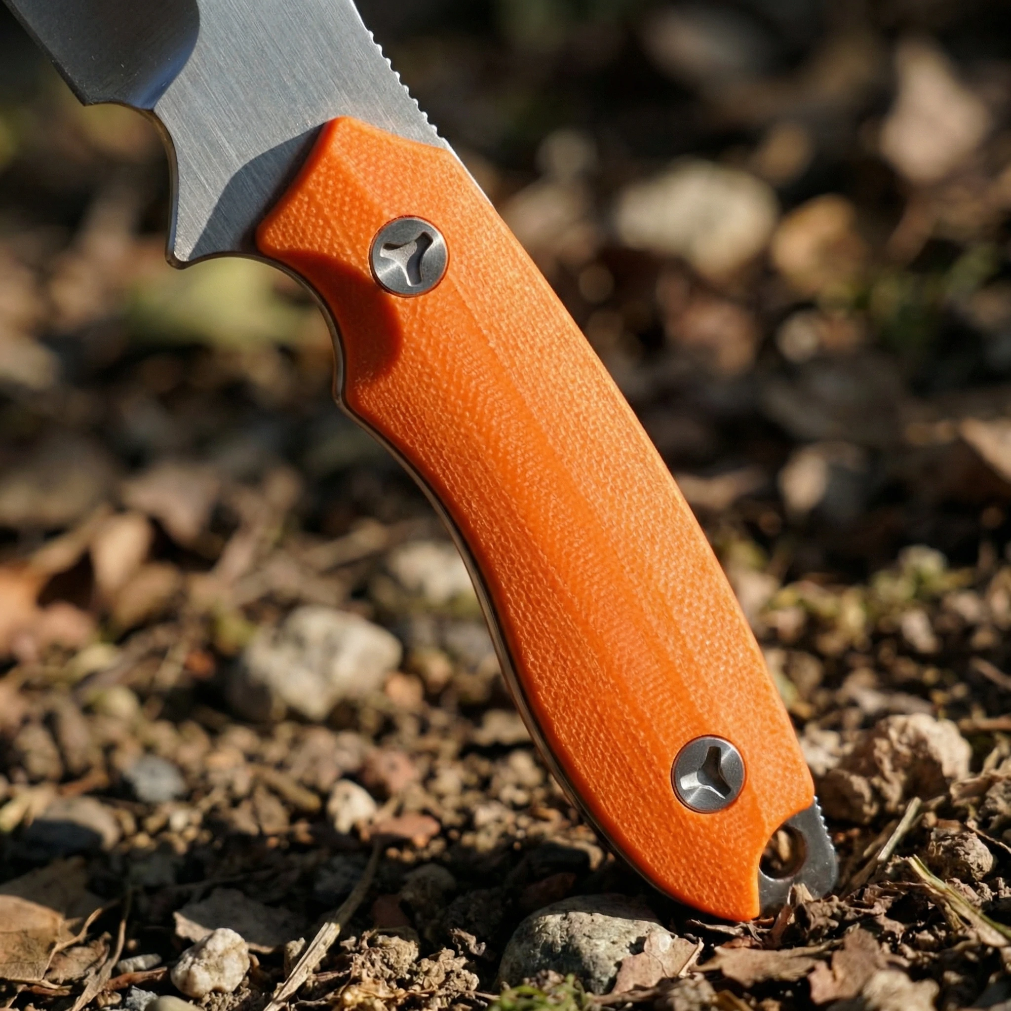 Cuchillo táctico hoja fija para exterior con funda resistente - imagen 4