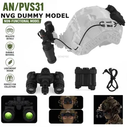 Casco táctico con montaje NVG doble tubo nocturna estándar AN-PVS31