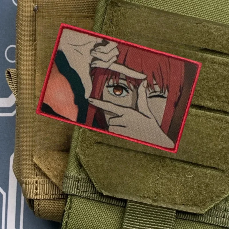 Parche táctico Makima velcro para mochila y equipamiento militar - imagen 4
