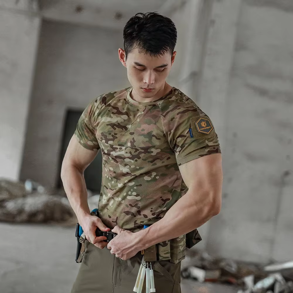 Camiseta táctica Emersongear Newt – Ergonómica para caza y senderismo - imagen 2