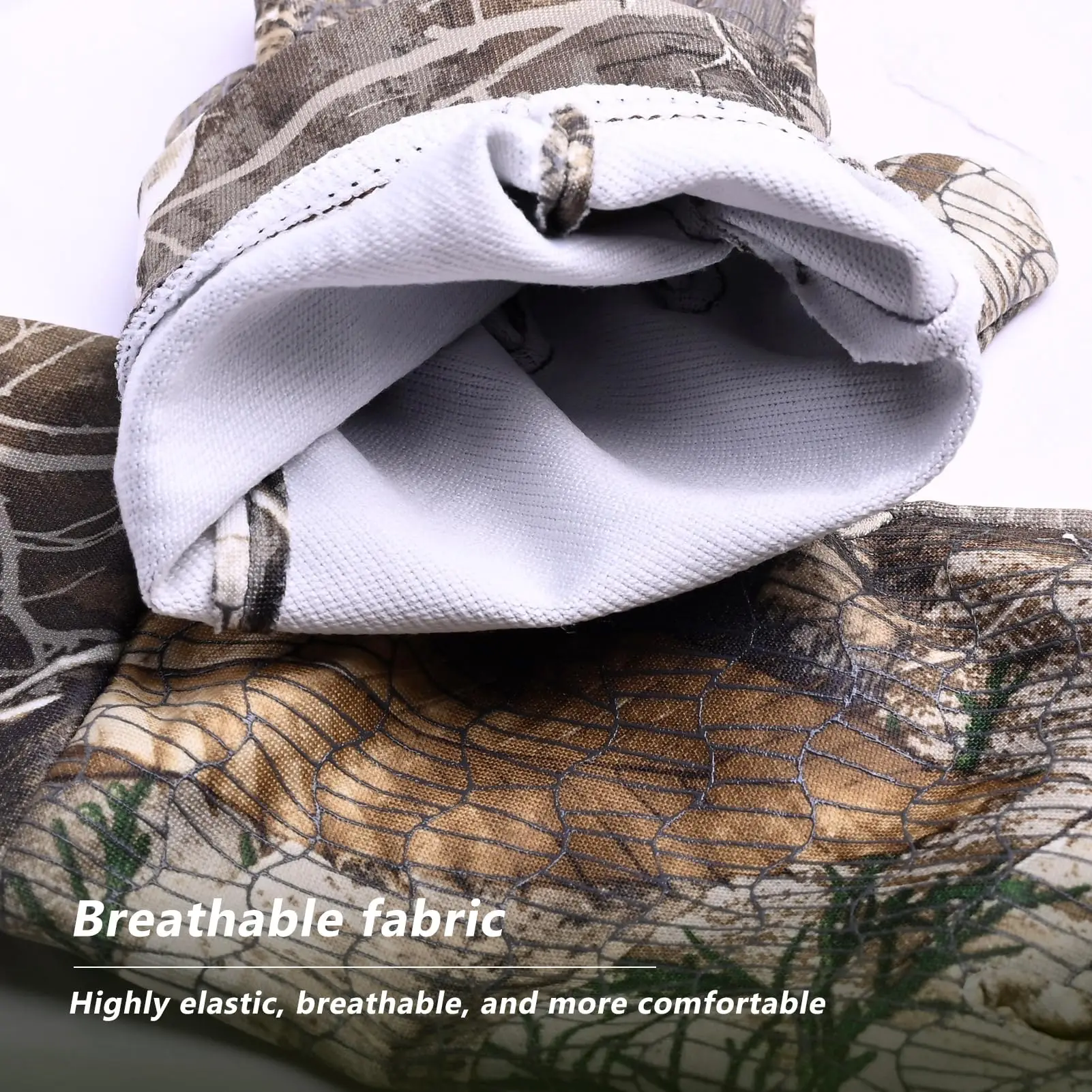 Guantes tácticos camuflaje con pantalla táctil antideslizantes - imagen 3