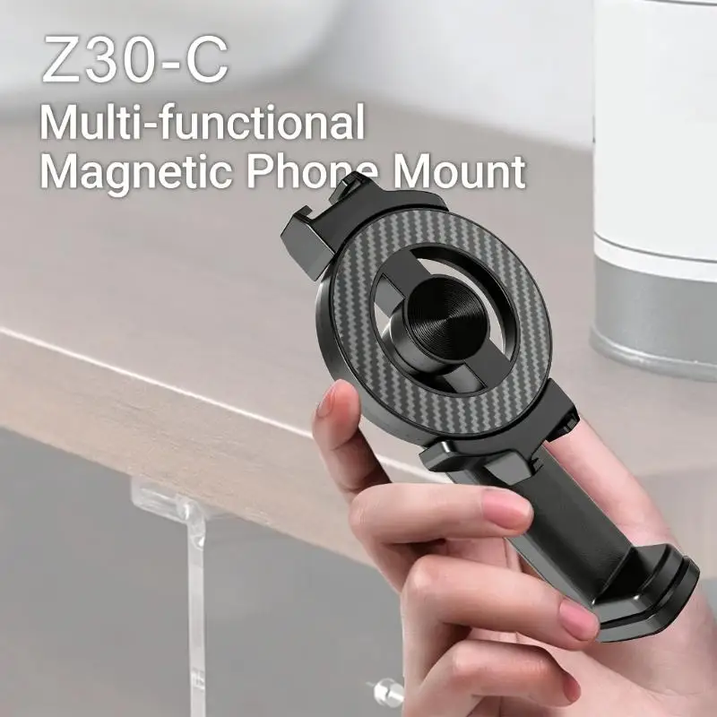 Soporte para móvil con zapata fría y montaje de trípode ajustable - imagen 2