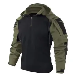 Traje táctico hombre otoño transpirable chaqueta y pantalón trabajo