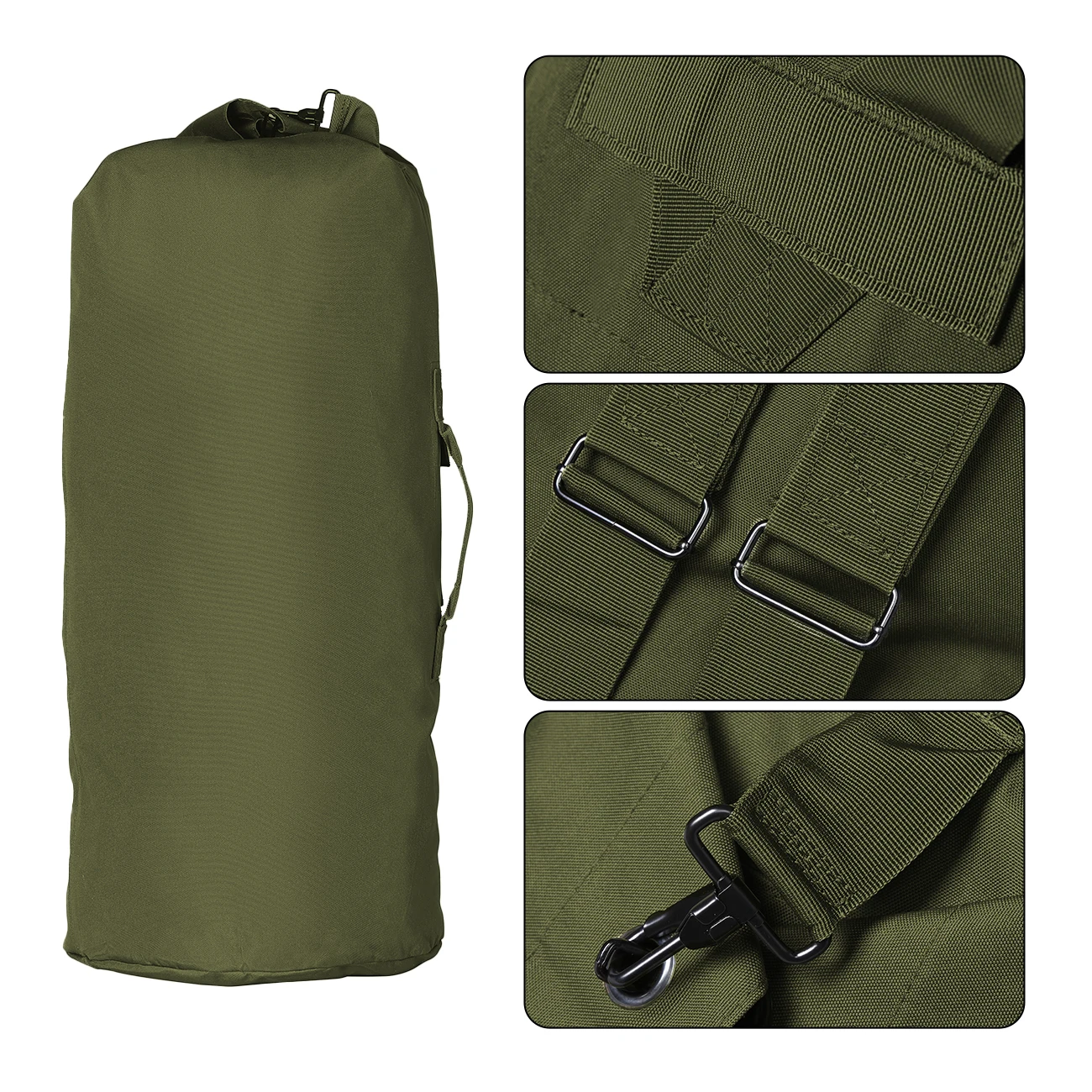 Bolsa de caza ripstop con doble soporte en hombro y tapa superior - imagen 5