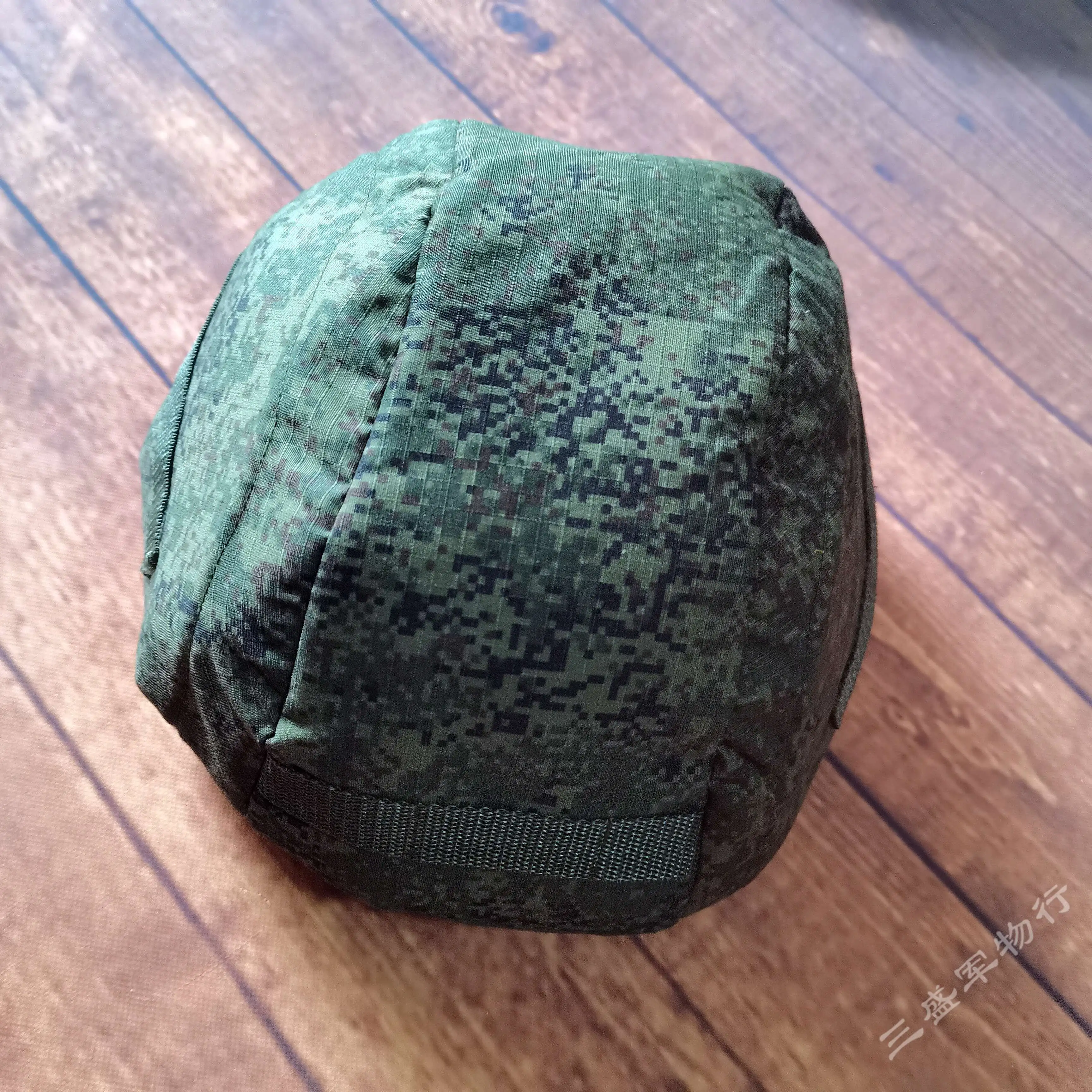 Kolpak cubierta de casco táctica EMR verde en tela camuflaje pequeño - imagen 2
