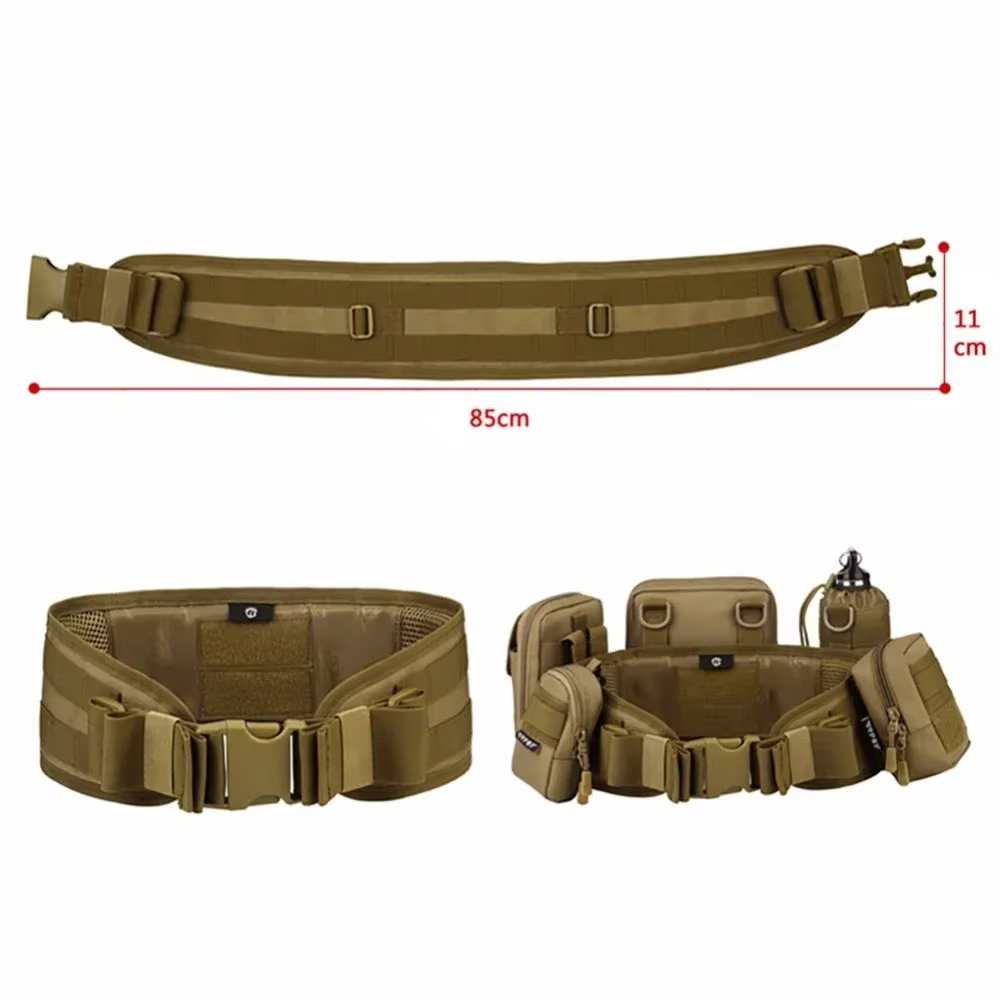 Bolsa de cintura MOLLE táctica – Cincho ancho Airsoft exterior - imagen 5